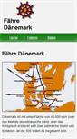 Mobile Screenshot of faehre-daenemark.de